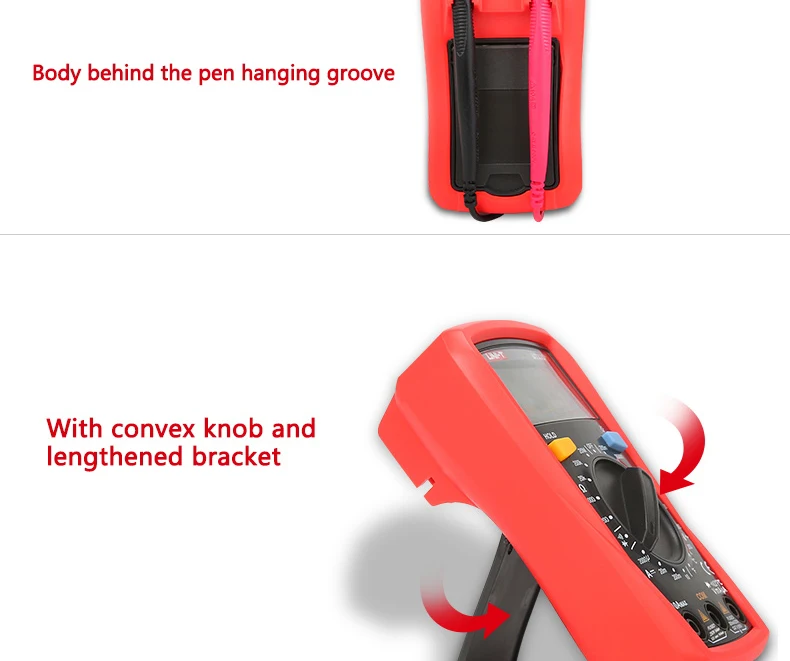 Tablete multímetro digital ut33a + faixa automática