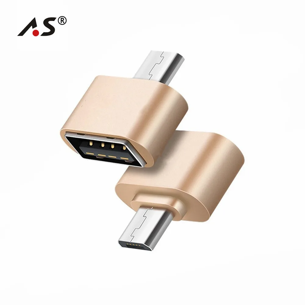 

A.S Mini OTG Cable USB OTG Adapter Micro USB to USB Converter for Samsung HTC Xiaomi Sony LG Tablet PC Android Mobile Phones