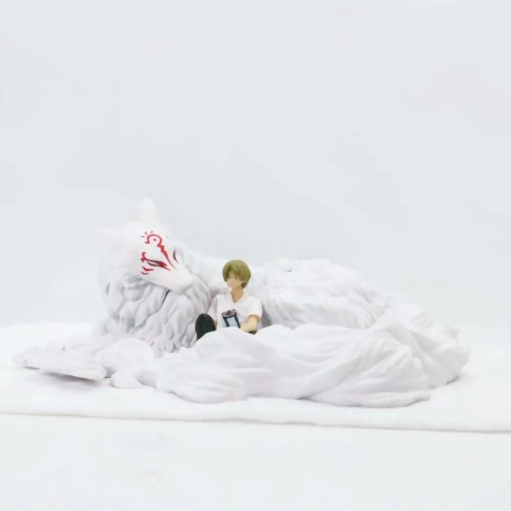Anime 8CM Natsume Yuujinchou Figure Takashi &amp Madara Nyanko Sensei PVC Collectible Model Toy | Игрушки и хобби