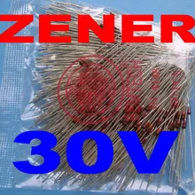 500 шт./лот) 30 В 1/2 Вт стабилитрон, 0.5 Вт, do-35 Вышивка Крестом Пакет