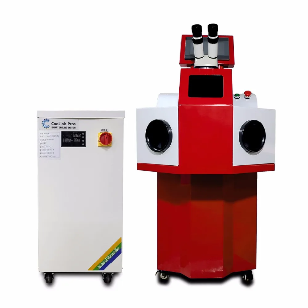 Portable jewelry laser welding machine for stainless stelel gold and