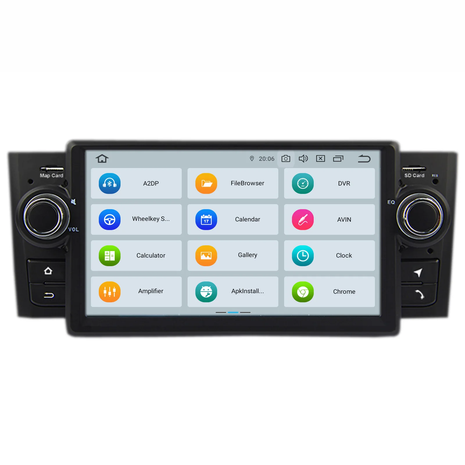 Sale COIKA PX6 Android 9.0 System Car Auto Stereo For Fiat Linea Grande Punto 2007-2013 4+64GB Recorder Radio GPS Navi WIFI BT Music 1