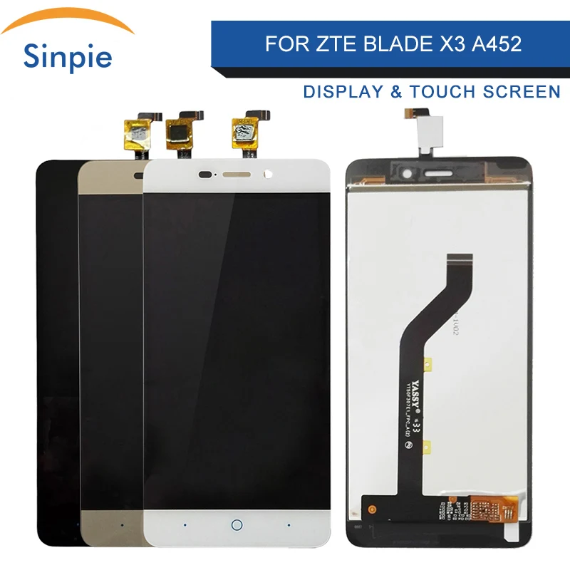 Sinpie 100% протестированный рабочий ЖК дисплей для ZTE Blade X3 A452 инструмент ремонта