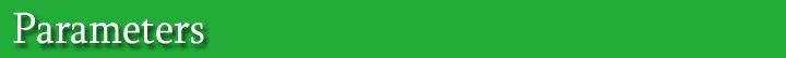 Parameters