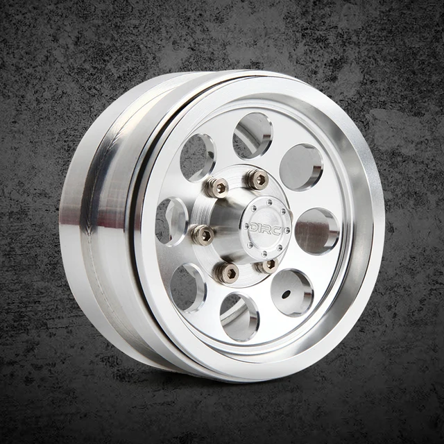 Special Offers 4pcs High quality metal 1.9inch wheels Hub for 1/10 RC Crawler Car Traxxas TRX4 Ford Bronco D90 D110 Axial Scx10 90046 RC4WD