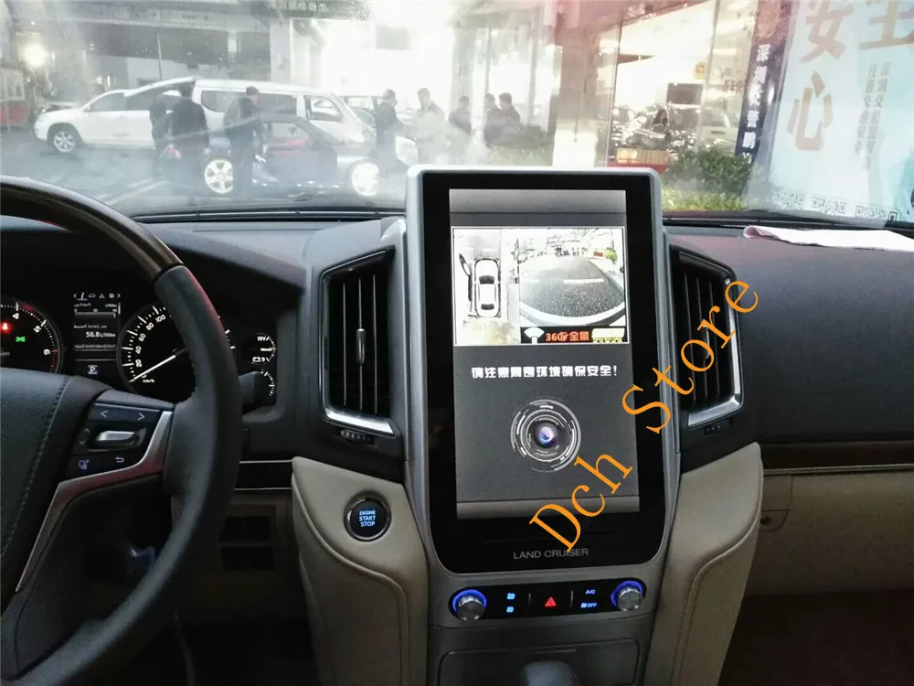 Автомобильный DVD плеер с dvd плеером 14 ''вертикальный Тесла стиль Android 7 1 для Toyota