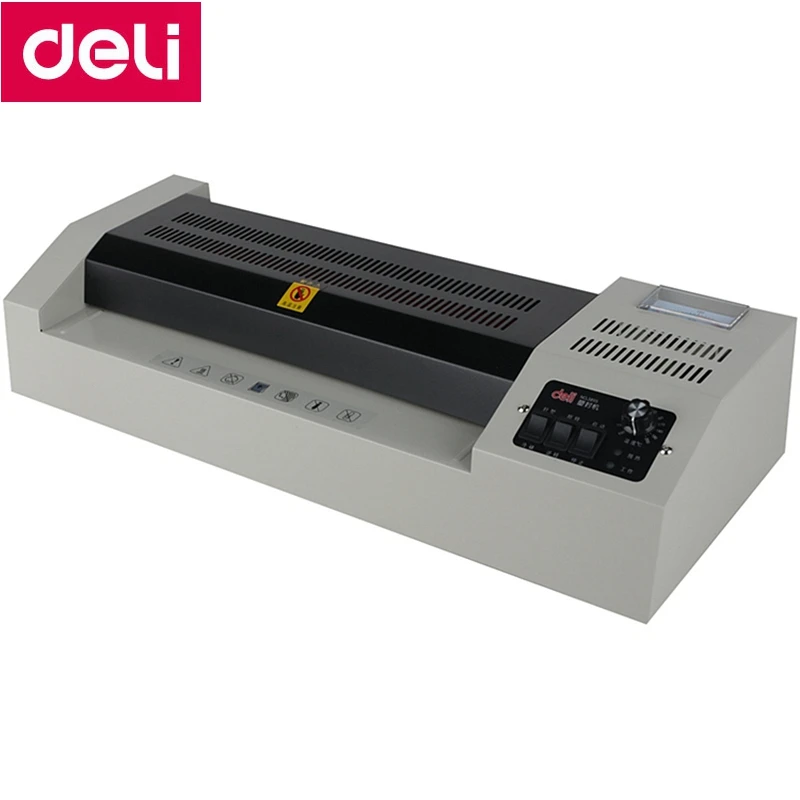 Deli Laminador Frio Quente 220vac a3 Tamanho Foto Documentos Temprature Adjust320mm 660 mm - Min Metal Habitação 3895 & 11 Cheap hot laminator