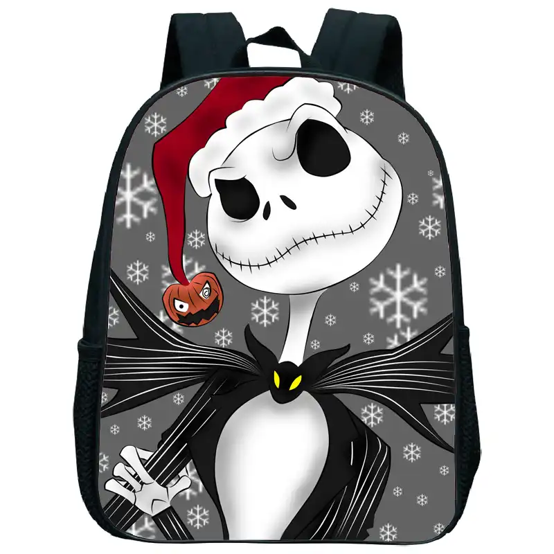 Quensk School Backpacks Night-mare Before Christmas Bookbag for Boys Girls Quensk School Backpacks Night-mare Before Christmas Bookbag for Boys Girls