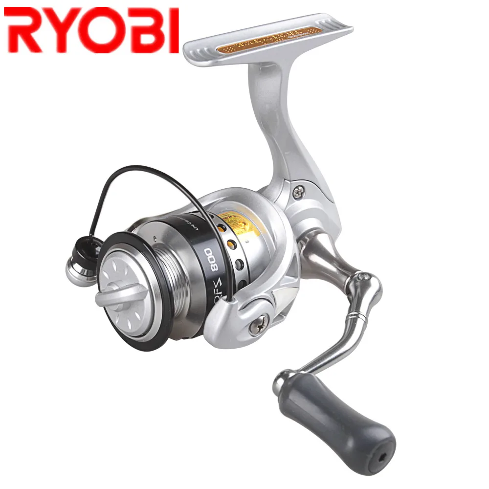 RYOBI 500 800 спиннинговая Катушка 5 2: 1 3 + 1BB металлическая катушка Рыболовная для