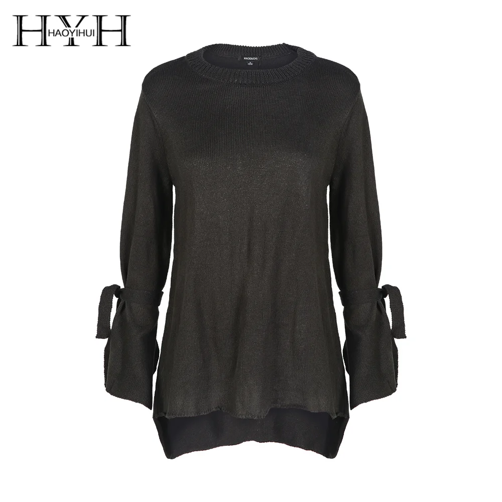 HYH HAOYIHUI Fashion Women Sweaters Solid Green Long Sleeve Crew Neck Knitted Pullover Elegant Basic Brief Jumper Winter Casual HYH HAOYIHUI Fashion Women Sweaters Solid Green Long Sleeve Crew Neck Knitted Pullover Elegant Basic Brief Jumper Winter Casual