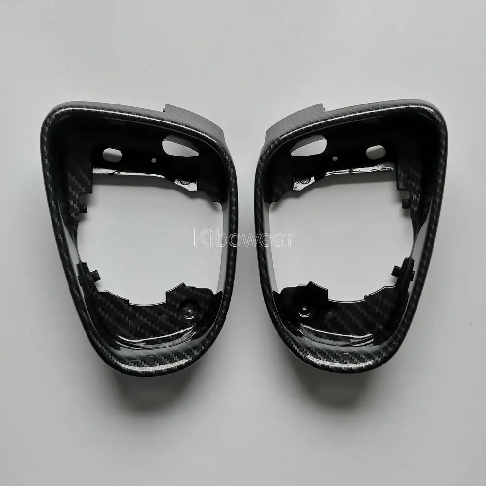 Карбоновый вид боковое зеркало рамка Накладка для VW Golf 6 MK6 GTI R20 крыло Корпус Замена