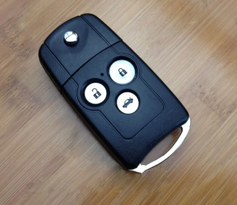3  Buttons Honda Accord Spirior  CRV replacement flip remote key shell  3CRV (3)