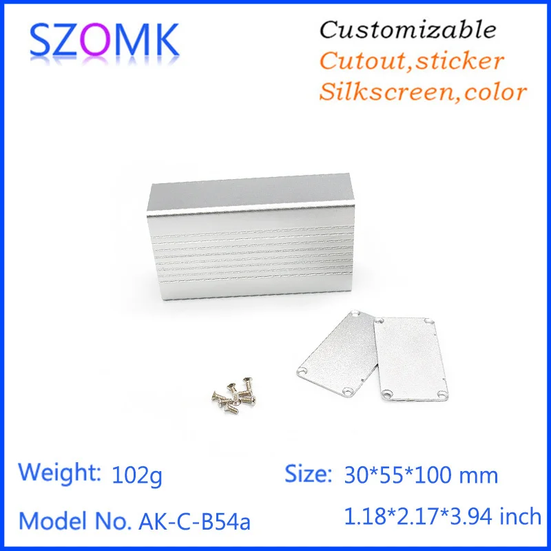 szomk aluminum box for electronic project aluminum extrusion case anodized aluminum enclosure die cast junction ox extruded aluminum project box  (2).jpg