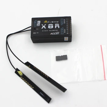 

FrSky X8R 2.4G 16CH SBUS Smart Port Telemetry Receiver For Taranis X9D - PCB Antenna