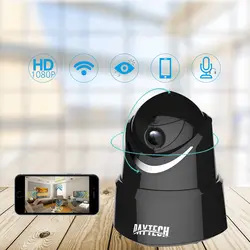 DAYTECH 2MP IP Камера 1080 P Беспроводной Wi-Fi Home Security Камера P2P сети Видеоняни и радионяни видео двухстороннее аудио Ночное видение ИК