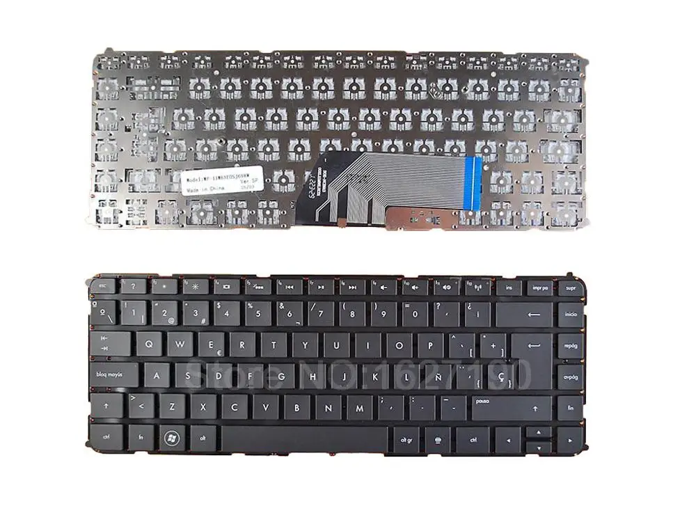 

SP/Spanish Keyboard for HP ENVY4-1000 BLACK without foil PN:MP-11M63E0SJ6982 New Laptop Keyboards With Free Shipping