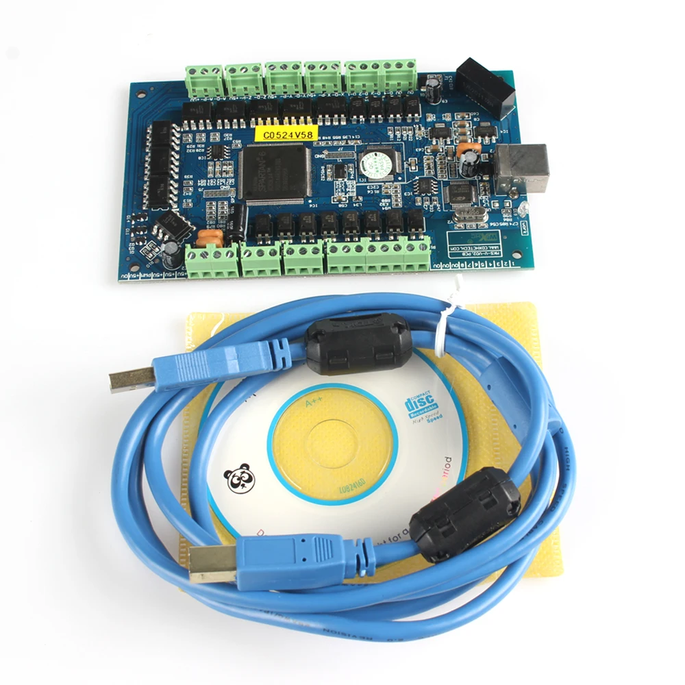 Mach3-USB-Interface-Main-Board-CNC-6040-With-Optocoupler-Adapter-Stepper-Motor-Driver-MACH3-USB
