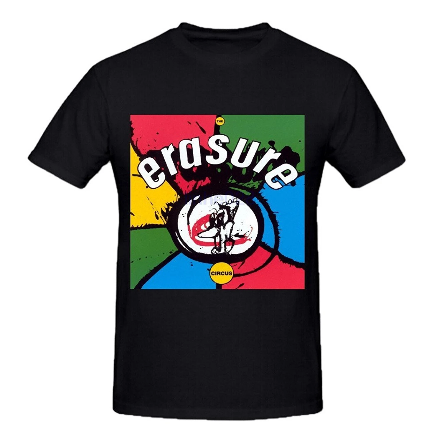 GILDAN Men Clothing S M L Xl Xxl Erasure The Circus Men's Relaxed Fit Cotton Round Neck T-shirt