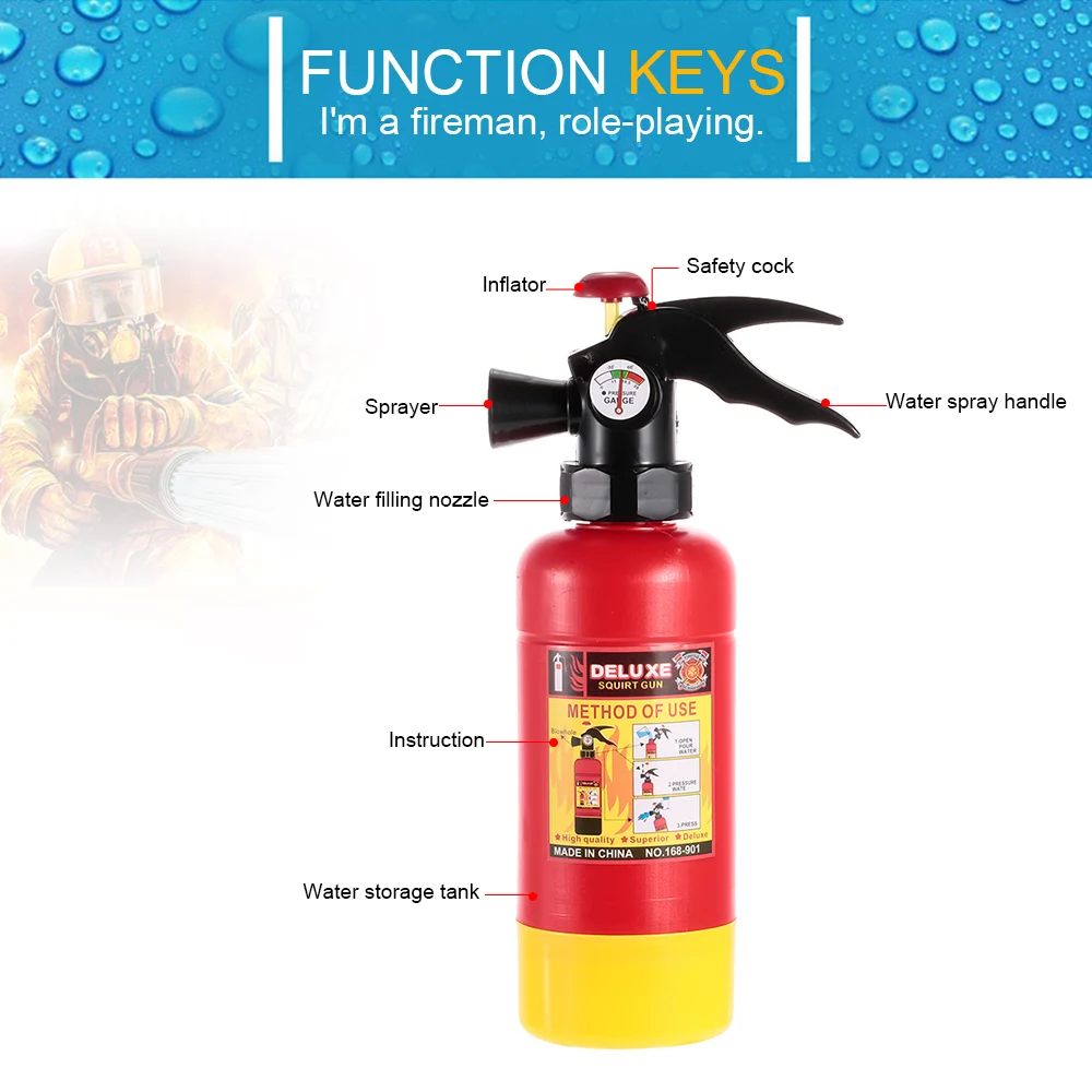 Toy Halloween Inflatable Fire Extinguisher