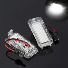 2X luce auto del led di licenza telaio in lamiera di luce della coda della luce car styling fit Per Ford Focus 3 C MAX S MAX Mondeo 4 Galaxy KUGA/7903