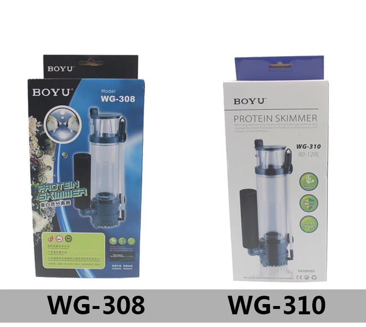 Водяной сепаратор белка насос для аквариума насос водяного фильтра скиммер-аквариум аксессуары 220 В WG-308 6 Вт/WG-310 8 Вт