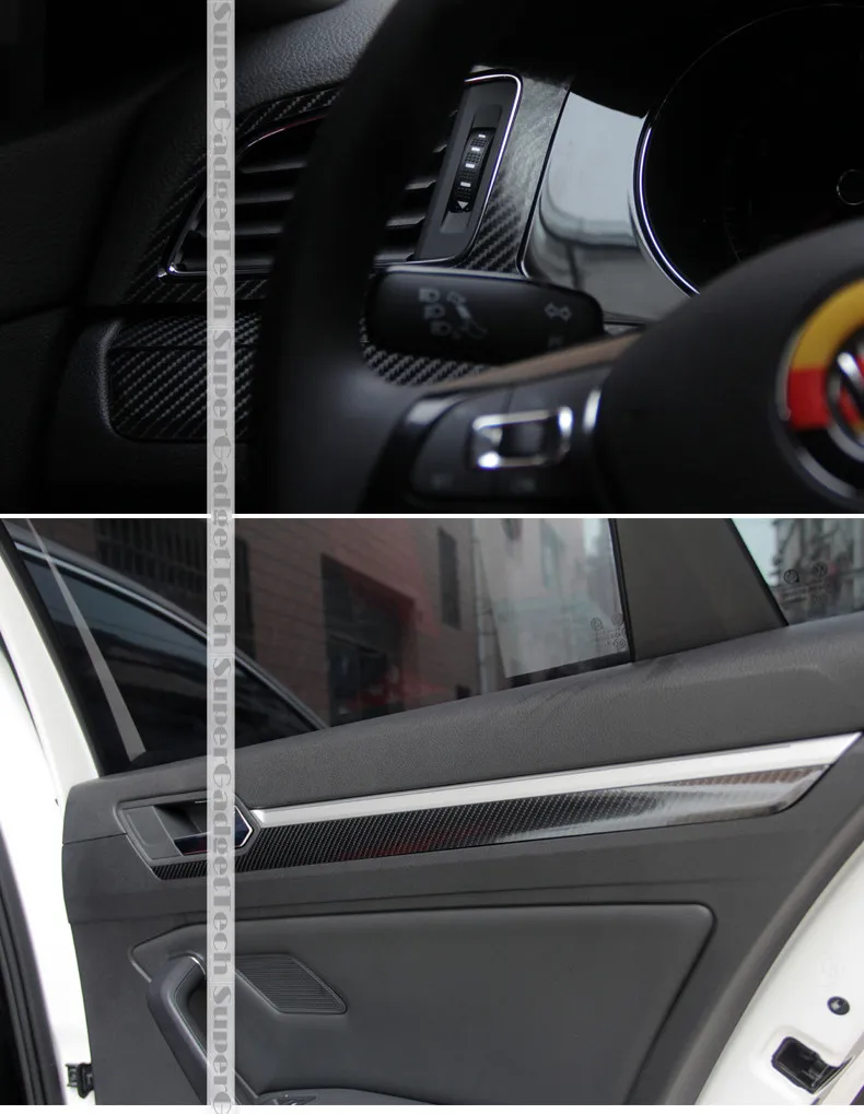 Авто-Стайлинг абсолютно автомобильный интерьер центральная консоль изменение цвета углеродного волокна литьевые наклейки для Kia Sorento