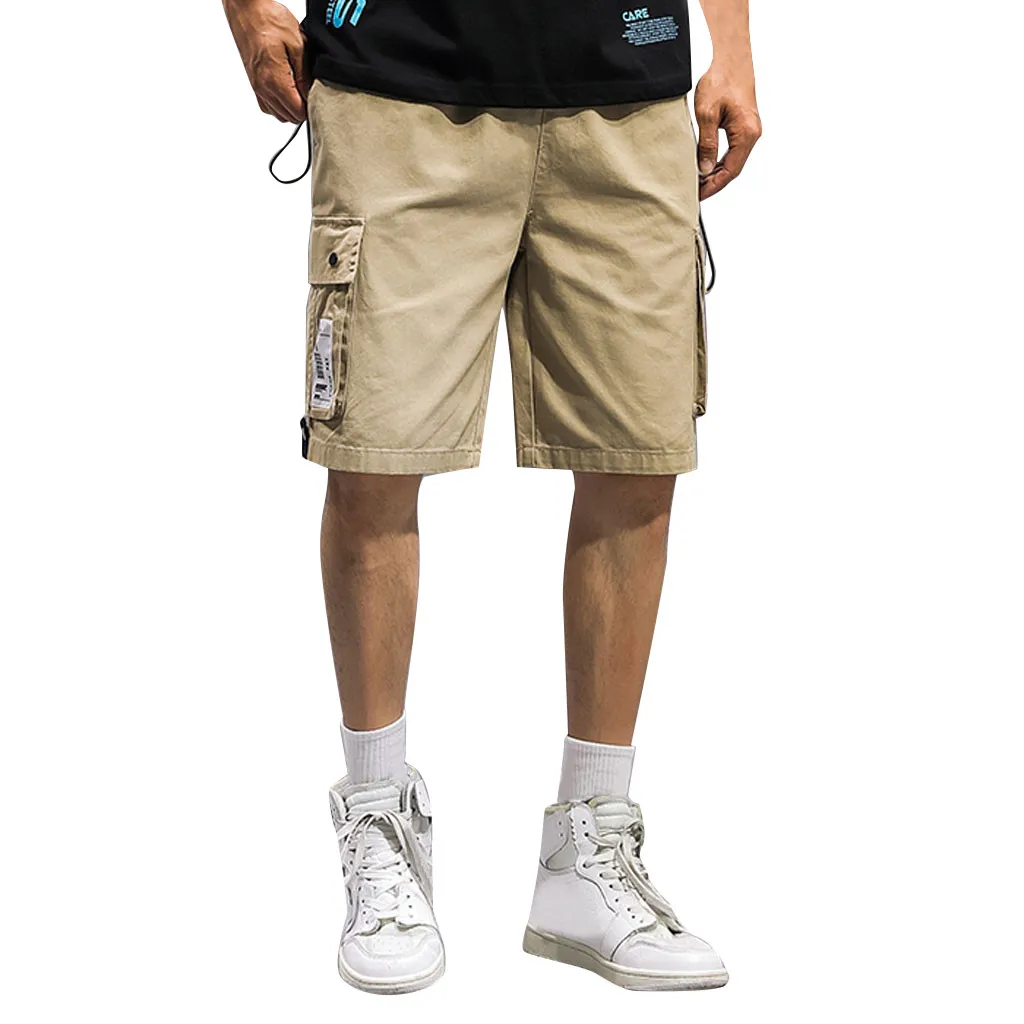 Новые свободные мужские шорты Карго классные летние короткие штаны Горячая Распродажа мужские бриджи, бермуды Masculina Modis уличная одежда