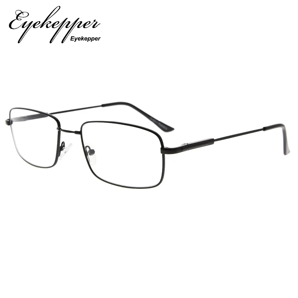 R1701 Eyekepper прогрессивные читатели 3 уровня видения мультифокус очки анти УФ очки для чтения мужские гибкие памяти рамки