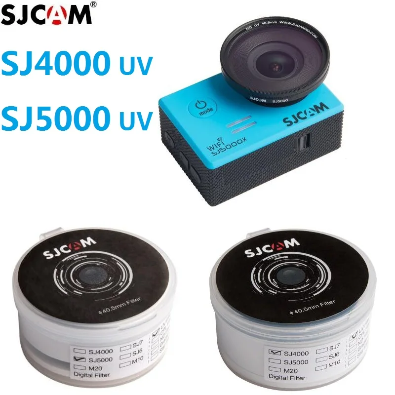 SJCAM SJ7 Star J6 Legend M20/SJ 5000/4000 MC Защитная крышка объектива УФ-фильтр/CPL/крышка для SJ6/7 экшн-аксессуаров