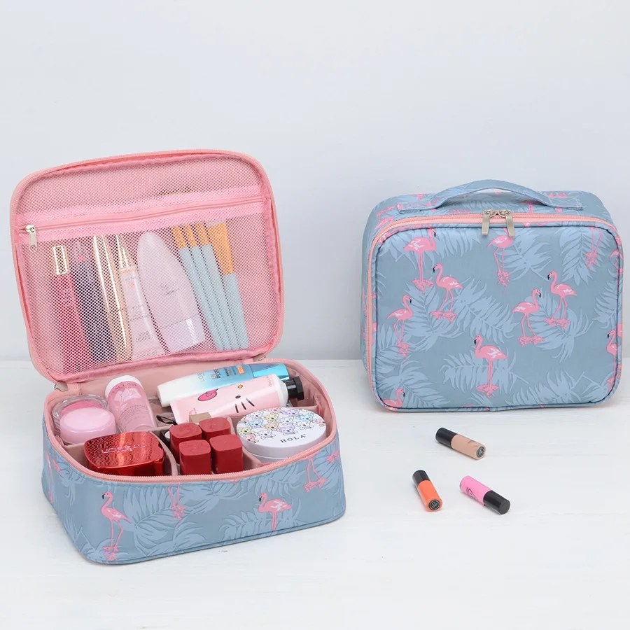 Neceser waterproof Women Makeup bag Cosmetic bag Case Travel Make Up Toiletry bag Organizer ...