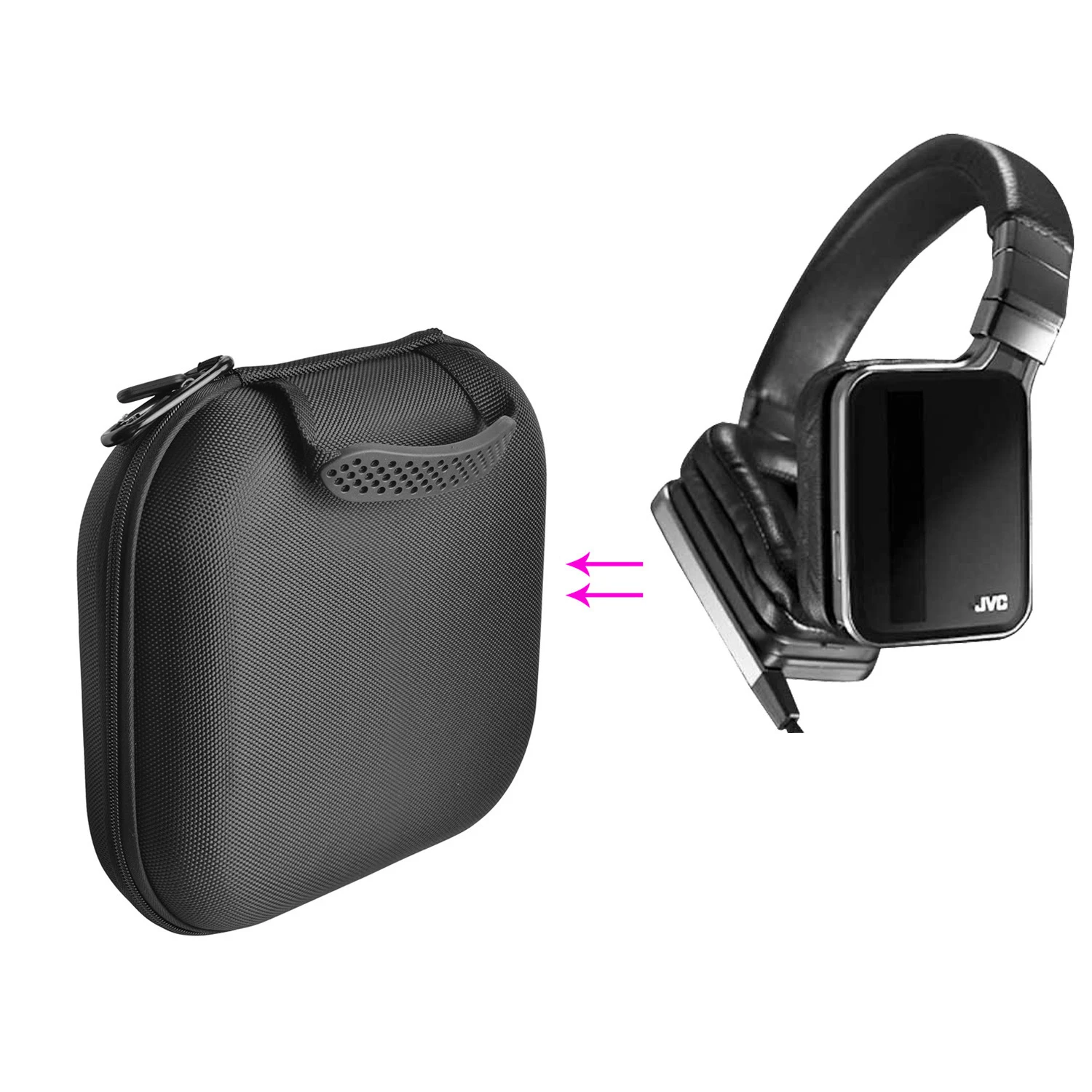 Headphone Shockproof Storage Protect Case Cover for JVC HA SR85s Bluetooth Headphone Accessories
