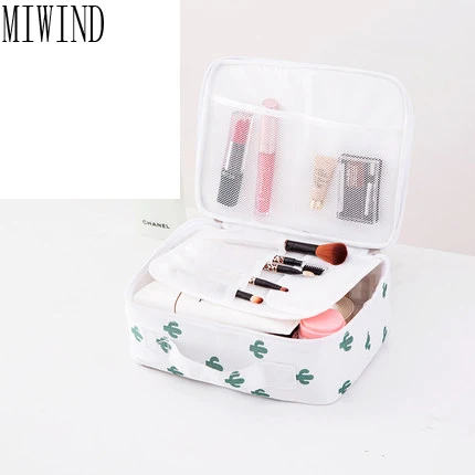 New Product  MIWIND Cosmetic Bags Makeup Bag Women Travel Toiletry Wash Bag Toilet Organizer Makeup Packing Orga