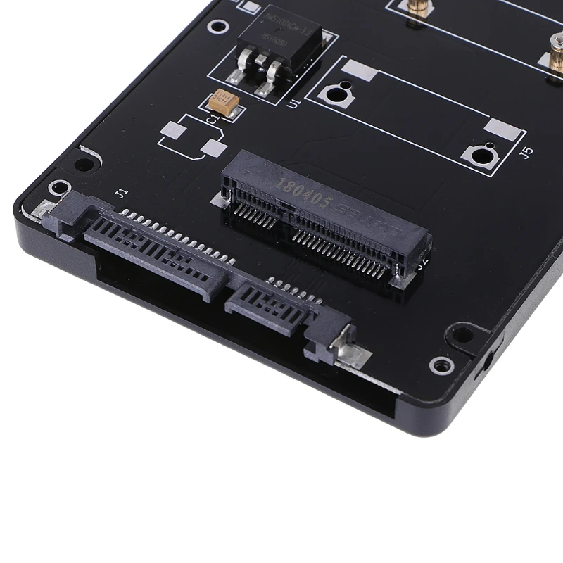 1 шт. 7 мм Толщина мини PCI-E mSATA SSD до 2," SATA жесткий диск конвертер адаптер