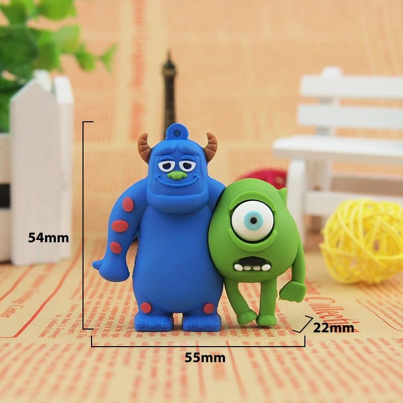 Usb 2.0 Pendrive Cartoon Usb Flash Drive 32GB 64GB 128MB Hair Strange and Big Eyes Anmial Cle USB Flash Disk Pen Drive Funny Usb Usb 2.0 Pendrive Cartoon Usb Flash Drive 32GB 64GB 128MB Hair Strange and Big Eyes Anmial Cle USB Flash Disk Pen Drive Funny Usb