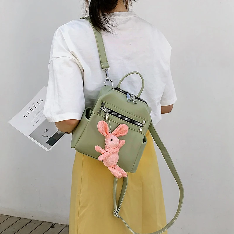 Корейский вариант Мини Многоцелевой Pu рюкзак женский модный дикий студенческий маленький туристический рюкзак Tide
