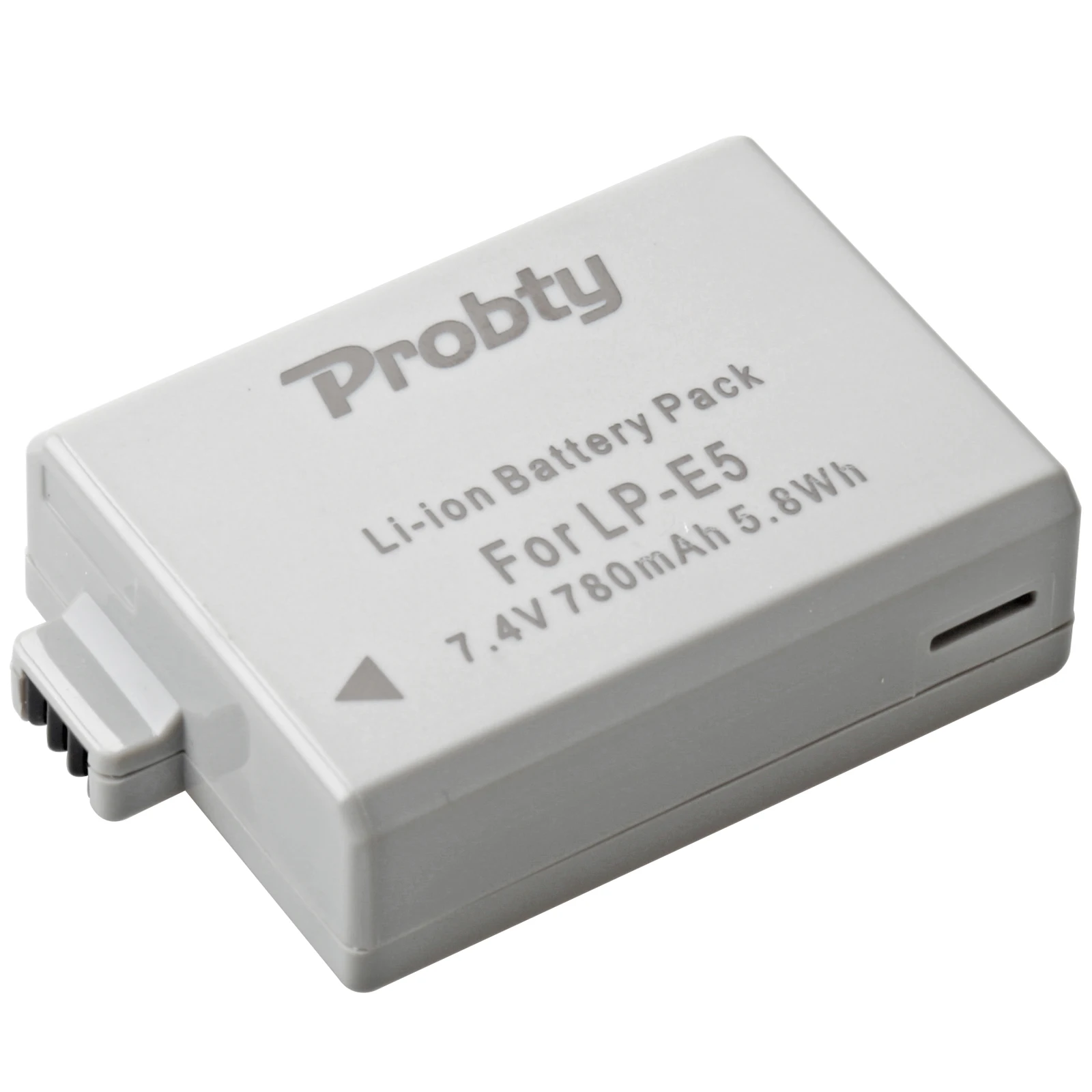 Probty 780mah LP E5 LPE5 battery for Canon EOS Rebel XS, Rebel T1i