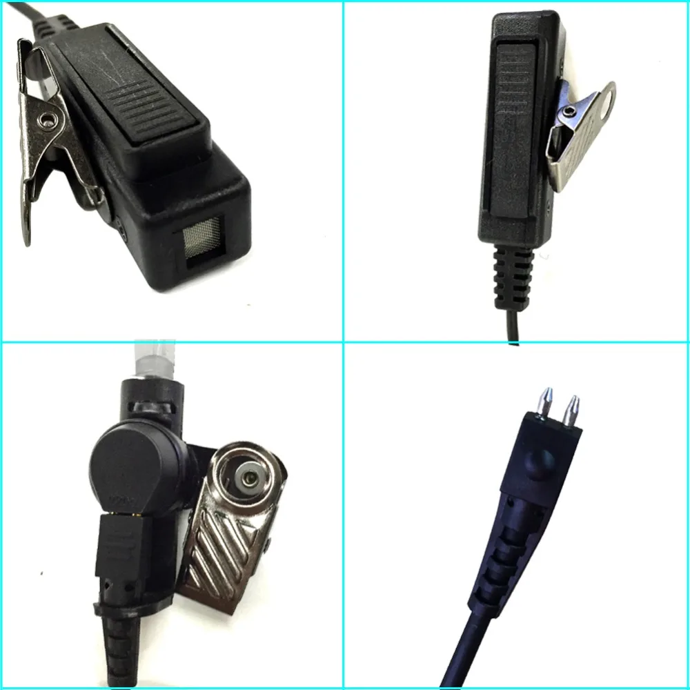 JXEJXO FBI PTT Air Tube микрофон гарнитура для Motorola CB Ham Радио APX2000 APX7000 APX6000 APX7500 DGP4150 DGP5050