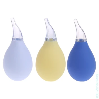 

Soft born baby Nasal Aspirator Suction Soft Tip Mucus Vacuum Runny Nose Cleaner Convenient Drop Ship