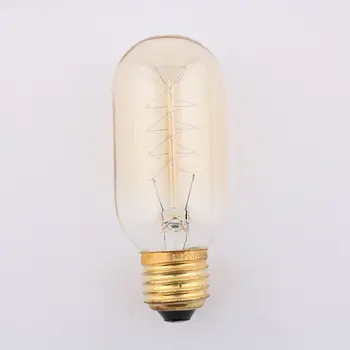 

4PCS 40W T45 Spiral Edison Bulb AC110V/220V Incandescent Bulb Reminiscence Edison Light Fashion Incandescent Edison lamp