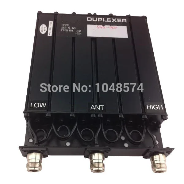 Envío libre 450 MHz 30 W UHF duplexer 6 cavidad n Conector hembra para Radio repetidor - 1
