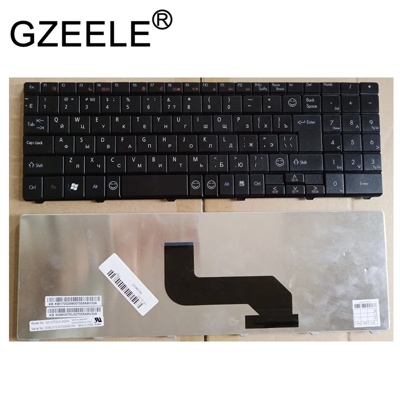 Клавиатура GZEELE для Packard Bell EasyNote TJ68 LJ77 DT87 MP-07F33SU-698 PK130C81004 PK1307B1A32 6037B0043316 RU Русский