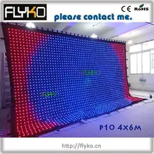 Программное обеспечение Полный цвет светодиодного освещения цифровой дисплей светодиодный видеоэкран