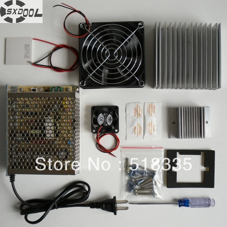 ^*Best Offers Sxdool CoolingCooling System Learning Packages Thermoelectric Cooler Peltier Tec1-12706 Cold Plate Refrigeration Learning Kit