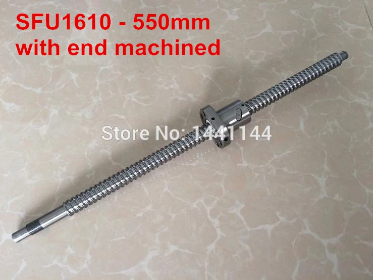 

Free Shipping SFU1610- 550mm Ball screw + ballnut + end machining for BK12/BF12 standard processing