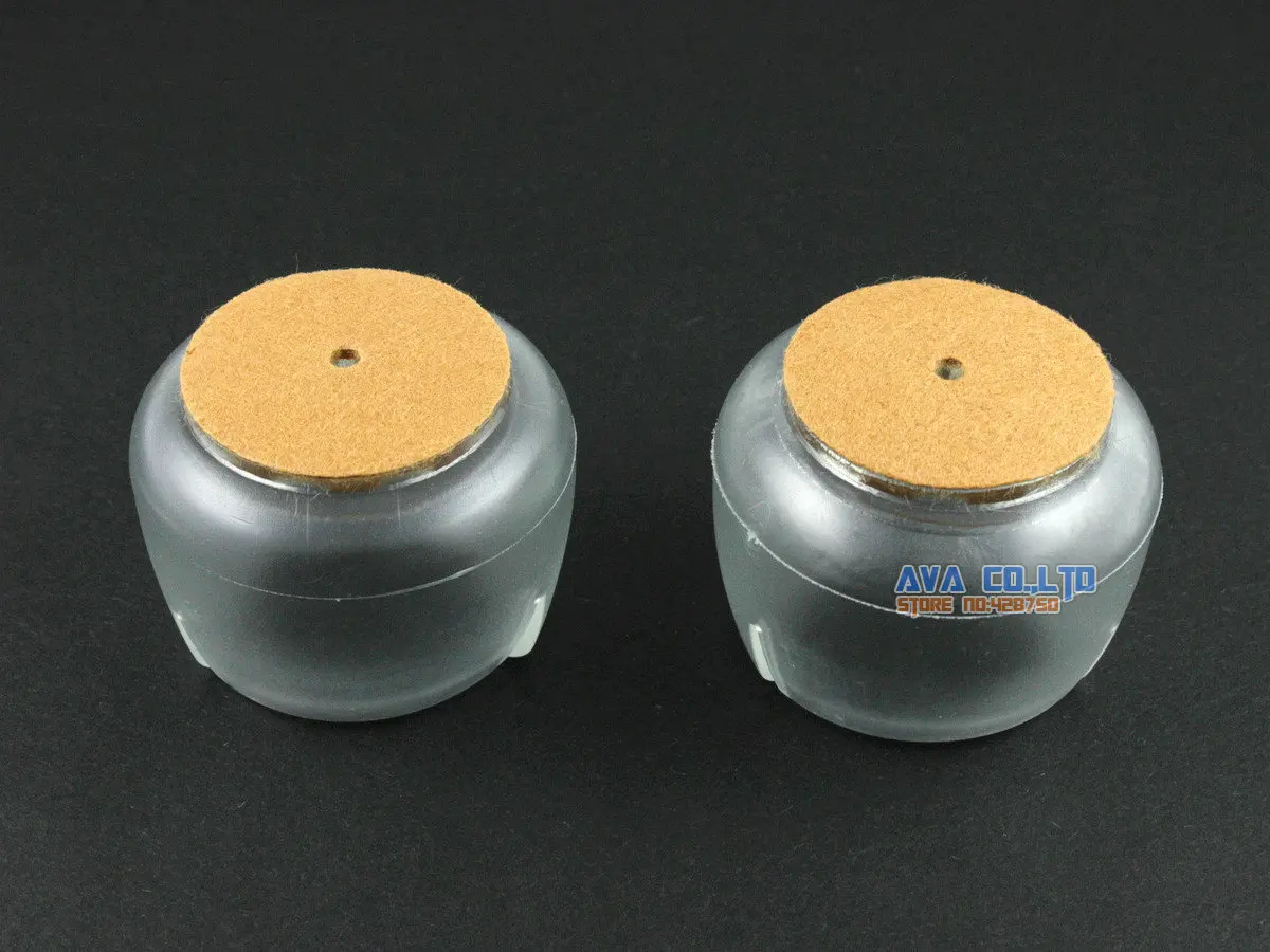 12 Pcs 36*35mm Chair Leg Cap Rubber Feet Protector Pad Cover Round Felt Base