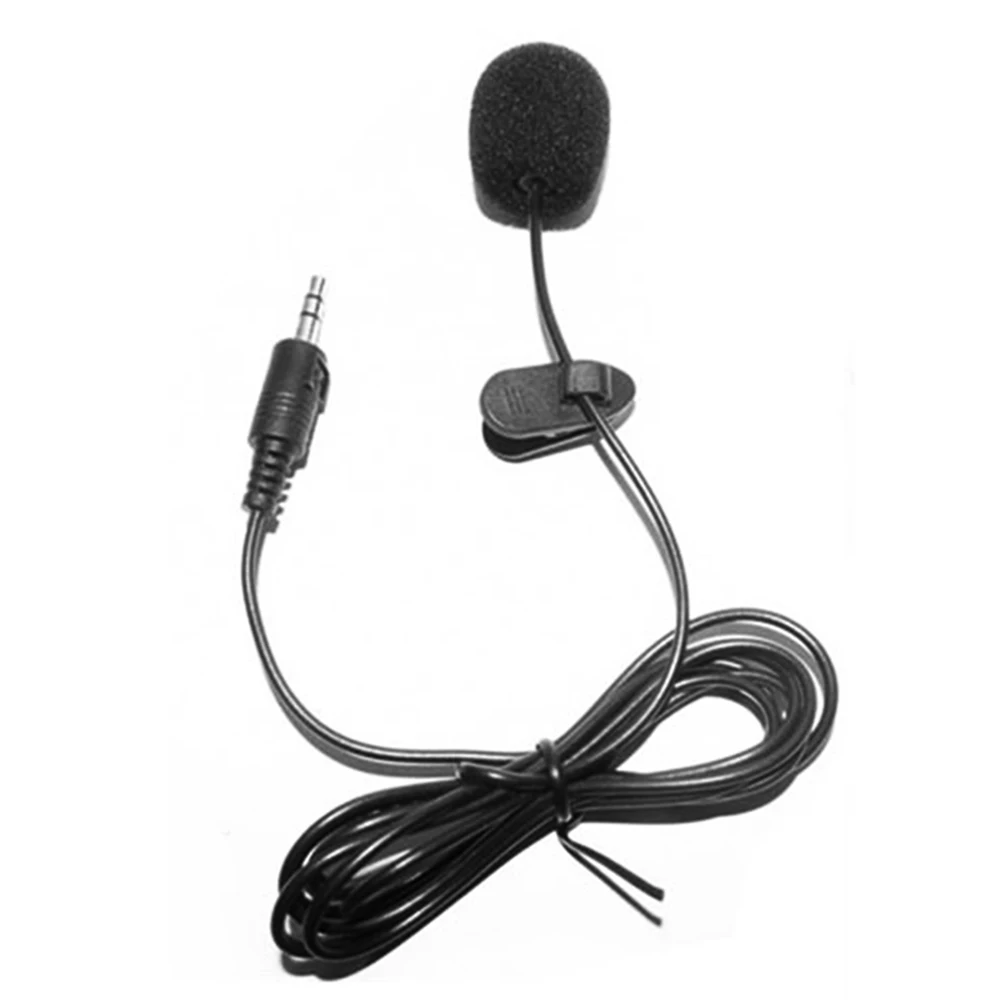 

Universal microphone External Clip-on Lapel Lavalier Microphone 3.5mm Jack for Phone for Teaching Speeching microphone