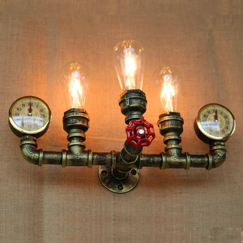 

New Modern water pipe Wall Lamps Dinning bedroom XUYIMING