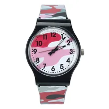 TZ#501 камуфляжные детские часы кварцевые наручные часы для девочек и мальчиков
