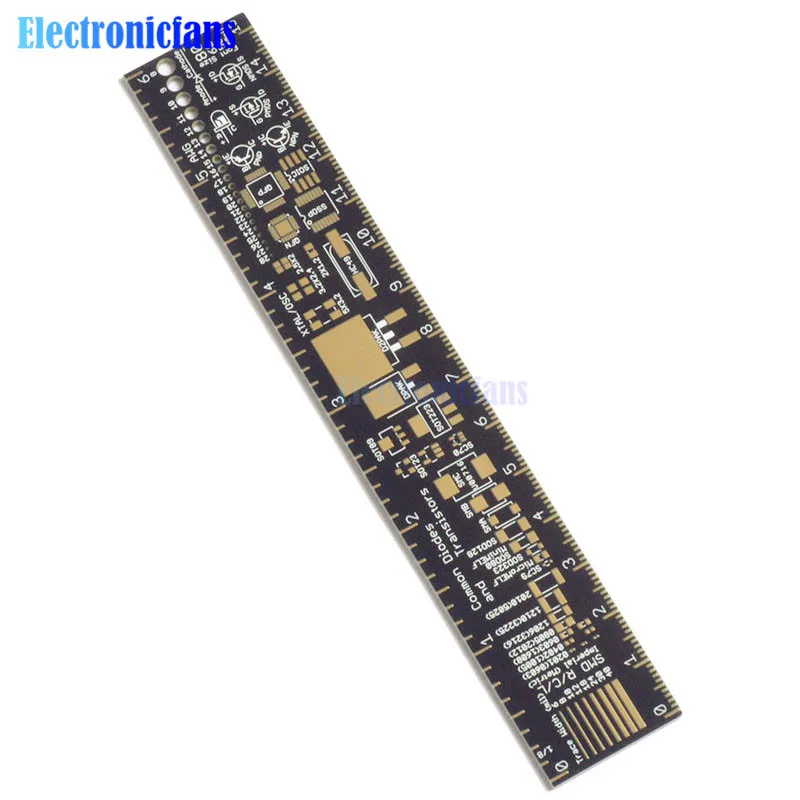 

PCB Ruler For Electronic Engineers For Geeks Makers For Arduino Fans PCB Reference Ruler PCB Packaging Units v2 - 6