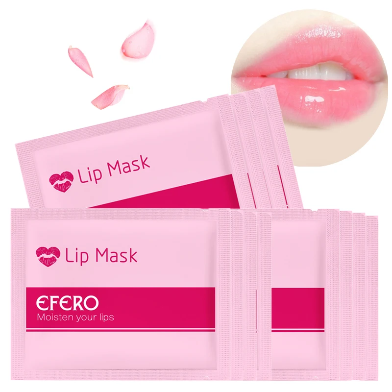 

EFERO Lip Mask Pads Patch for Lip Patches Moisturizing Anti-ageing Exfoliating Lips Plumper Pump Essentials Lips Care TSLM1